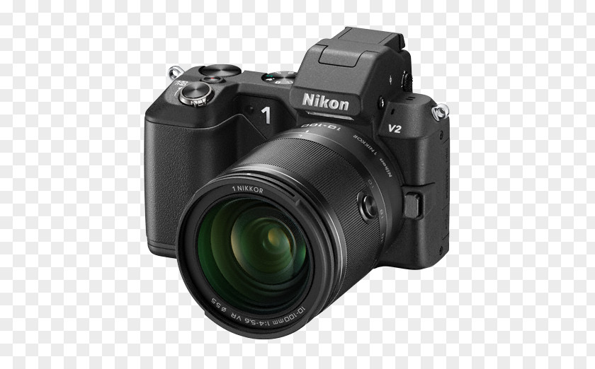 Camera Lens Nikon 1 V2 V1 J1 1-mount Nikkor VR Zoom 10-100mm F/4.0-5.6 PNG