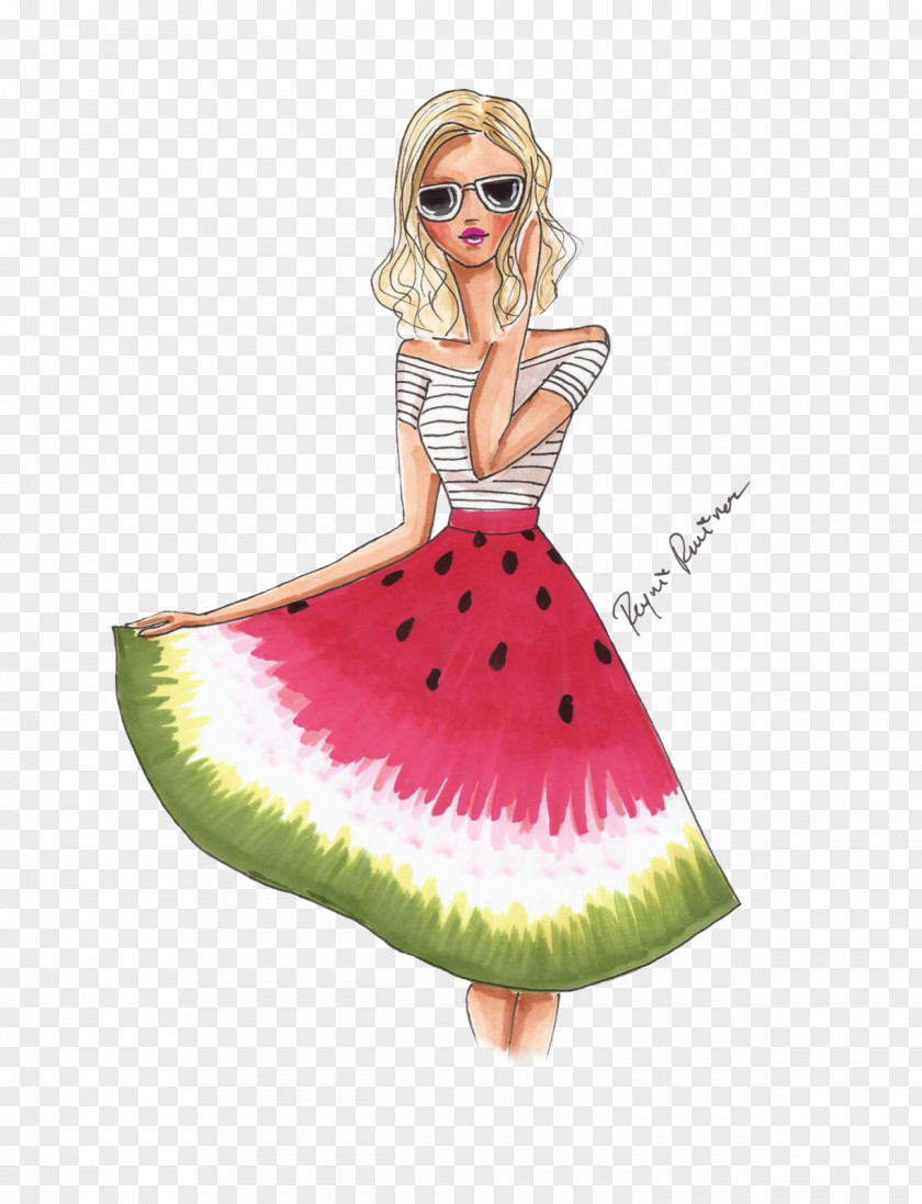 Dress Drawing Fashion Illustration Sketch PNG