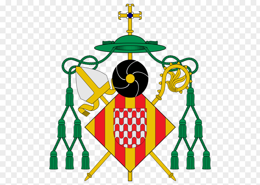 Escut De Santa Oliva Coat Of Arms Bishop Escutcheon Ecclesiastical Heraldry Catholicism PNG