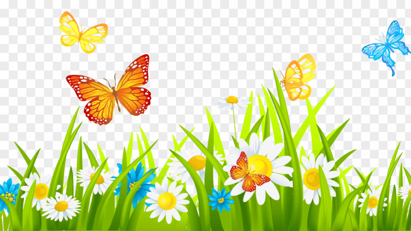 Flower Garden Clip Art PNG