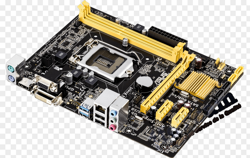 LGA 1150 Intel Motherboard MicroATX PNG