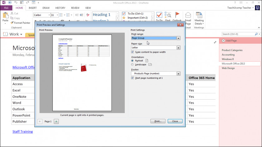 OneNote Paper Computer Software Microsoft Printing Printer PNG