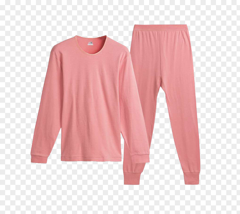 Pink Suit Pajamas T-shirt PNG
