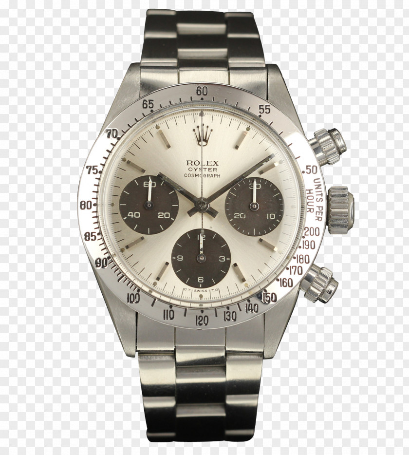 Rolex Daytona Silver Watch Strap PNG