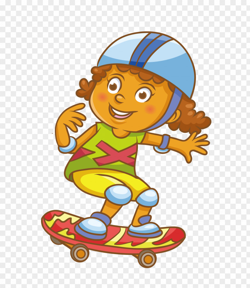 Skateboard Drawing Child Illustration PNG