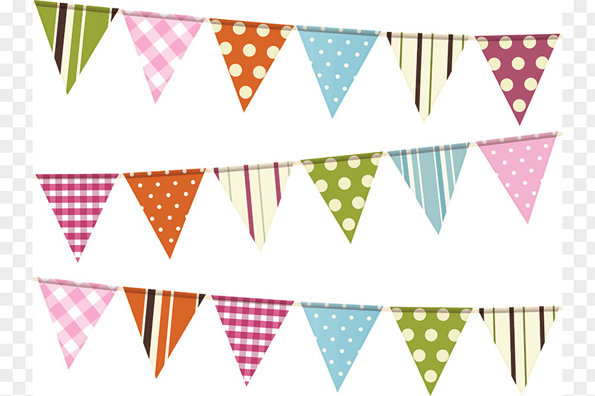 Design Bunting Paper Shabby Chic Banner PNG