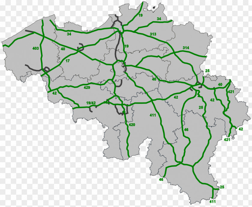 Road Map A12 European Route E403 R1 Ring E06 Toll PNG
