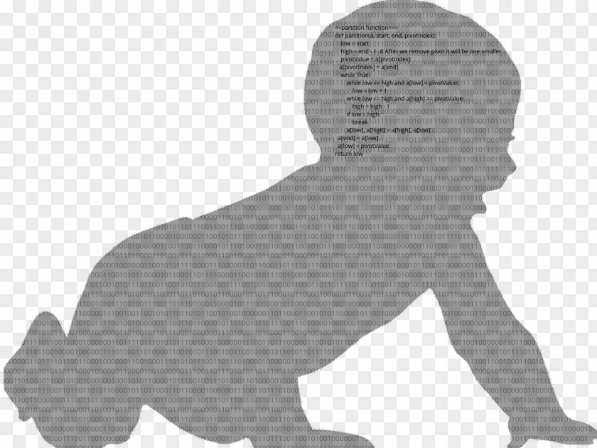 Silhouette Infant Child Clip Art PNG