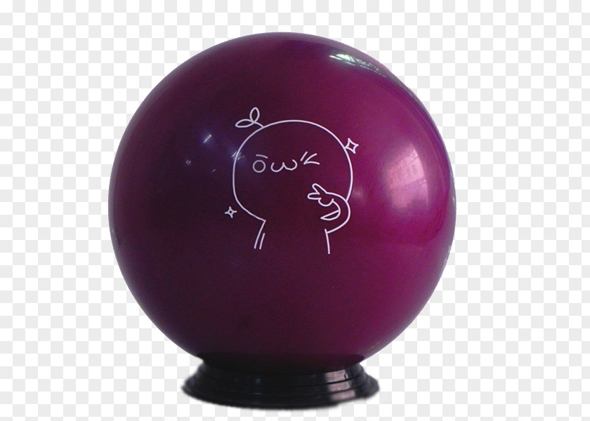 Baiyun Material Purple Violet Magenta Sphere PNG