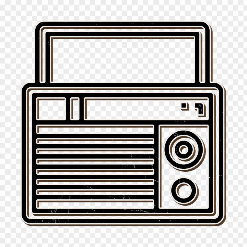 Electronic Device Icon Radio PNG