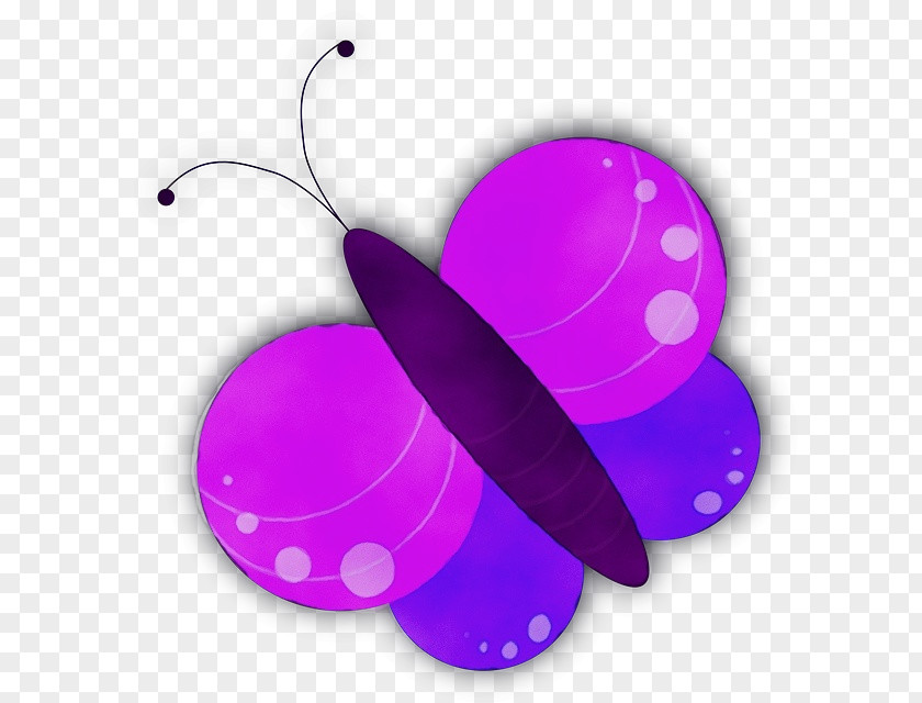 Pollinator Magenta Butterfly Clip Art PNG