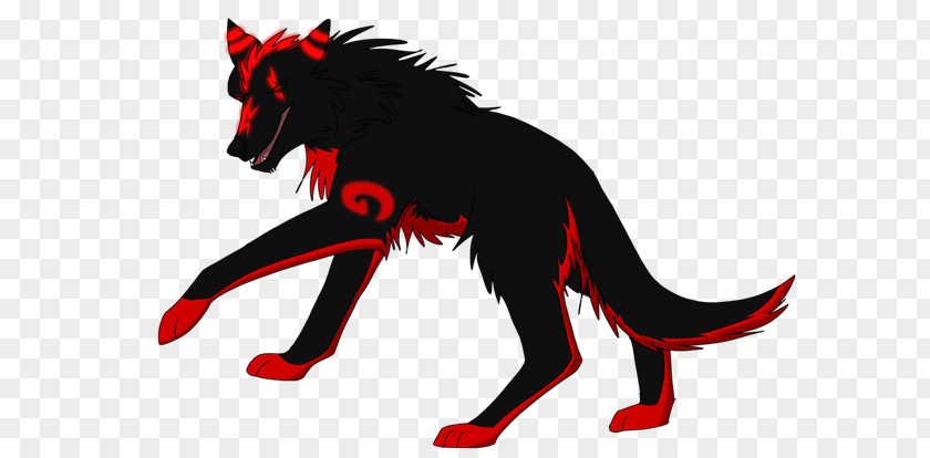 Wolf Shadow Canidae Demon Spirit Dog PNG