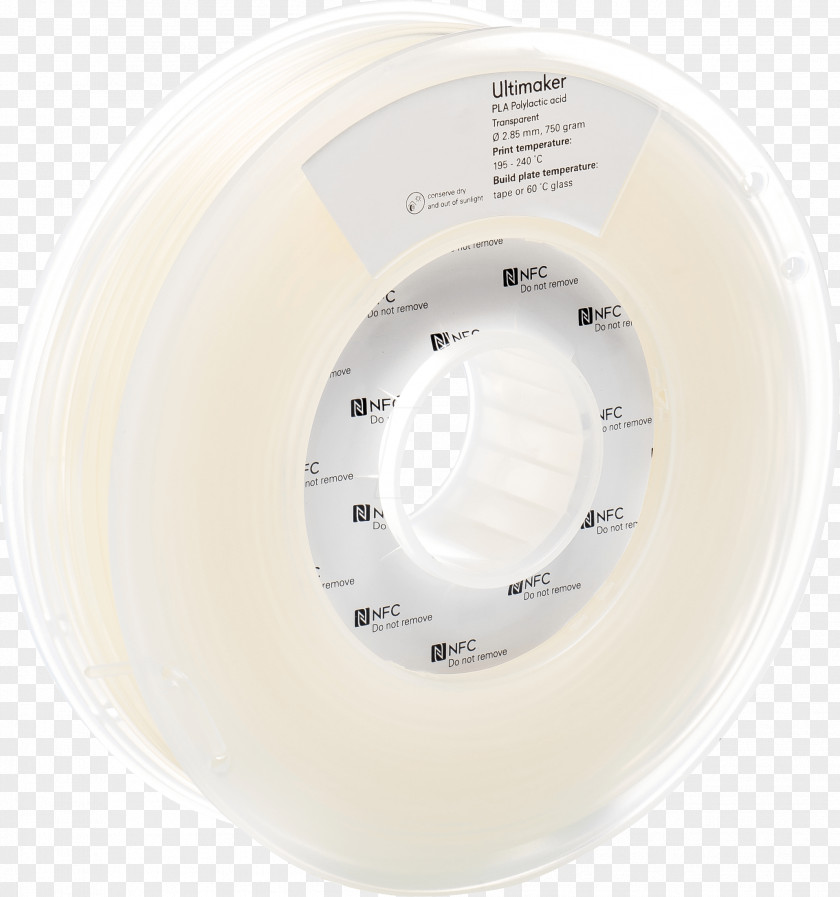 750g 3D Printing Filament Ultimaker Polylactic Acid PNG