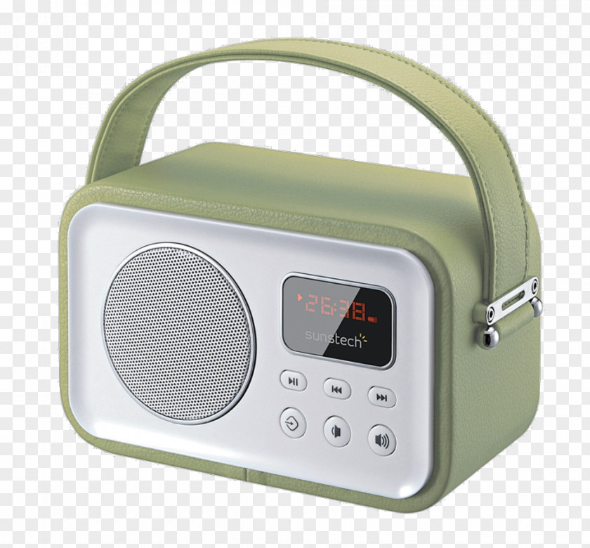 Bluetooth Radio Receiver Transistor Loudspeaker Enclosure FM Broadcasting PNG