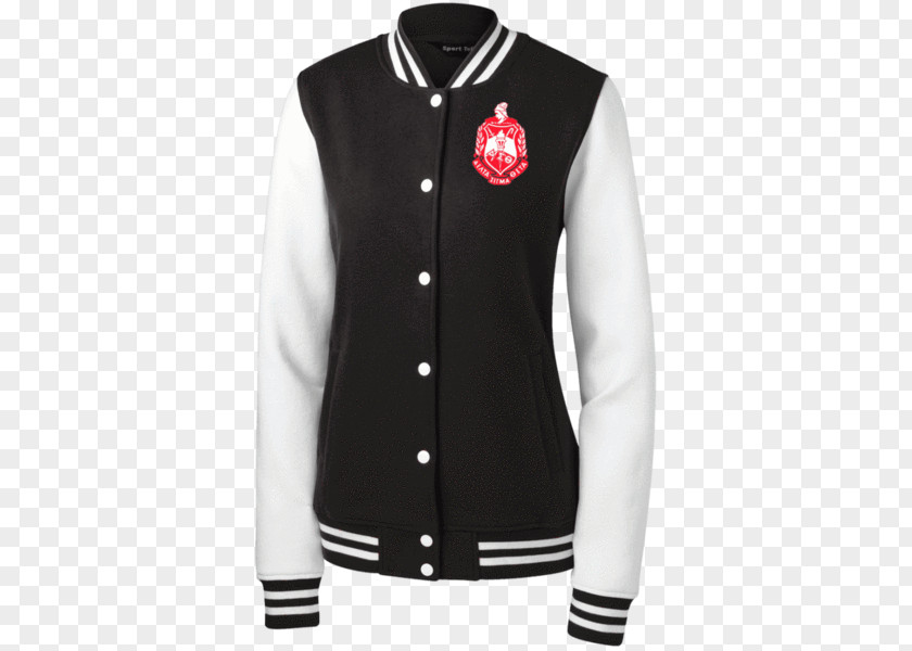 Delta Sigma Theta Jacket Hoodie Letterman Sweater T-shirt PNG
