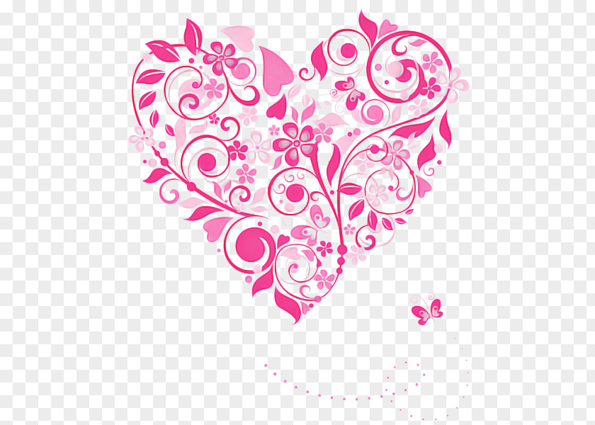 Magenta Love Heart Pink Clip Art PNG