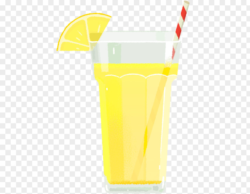 Orange Juice Drink Harvey Wallbanger Soft Cocktail Garnish PNG