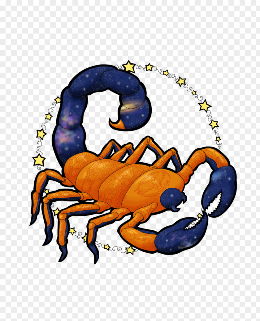 Scorpio Zodiac Crab Clip Art PNG