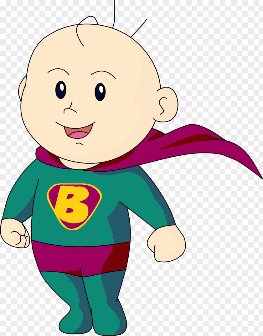 Superman Cartoon Baby Infant Illustration PNG