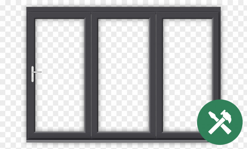 Window Anthracite Folding Door Grey PNG