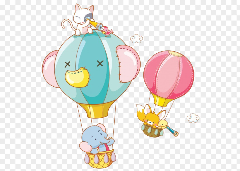 Balloon Hot Air Child Clip Art PNG