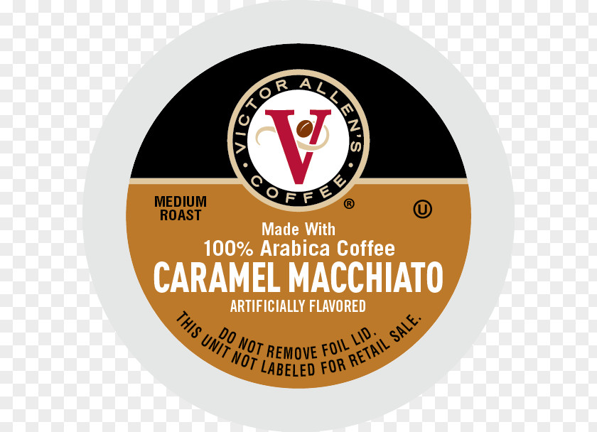 Coffee Single-serve Container Victor Allen Coffee, French Roast Single Serve K-Cup, 200 Count (Compatible With 2.0 Keurig Brewers) Allen's Caramel Macchiato Latte PNG