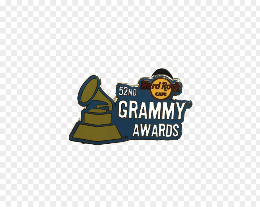 Hard Rock Pins 52nd Annual Grammy Awards Logo Award For Best Performance PNG