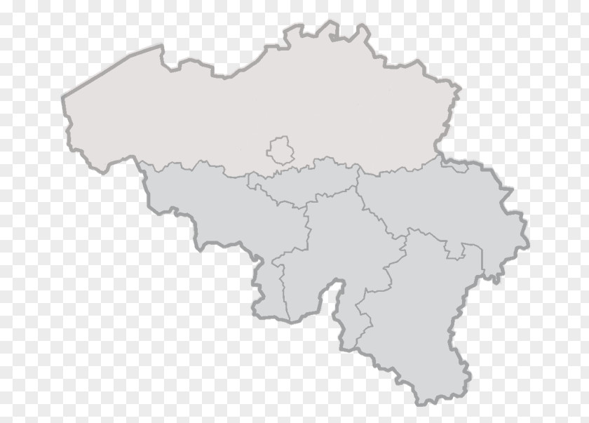 Map Flemish Region Wallonia Art PNG