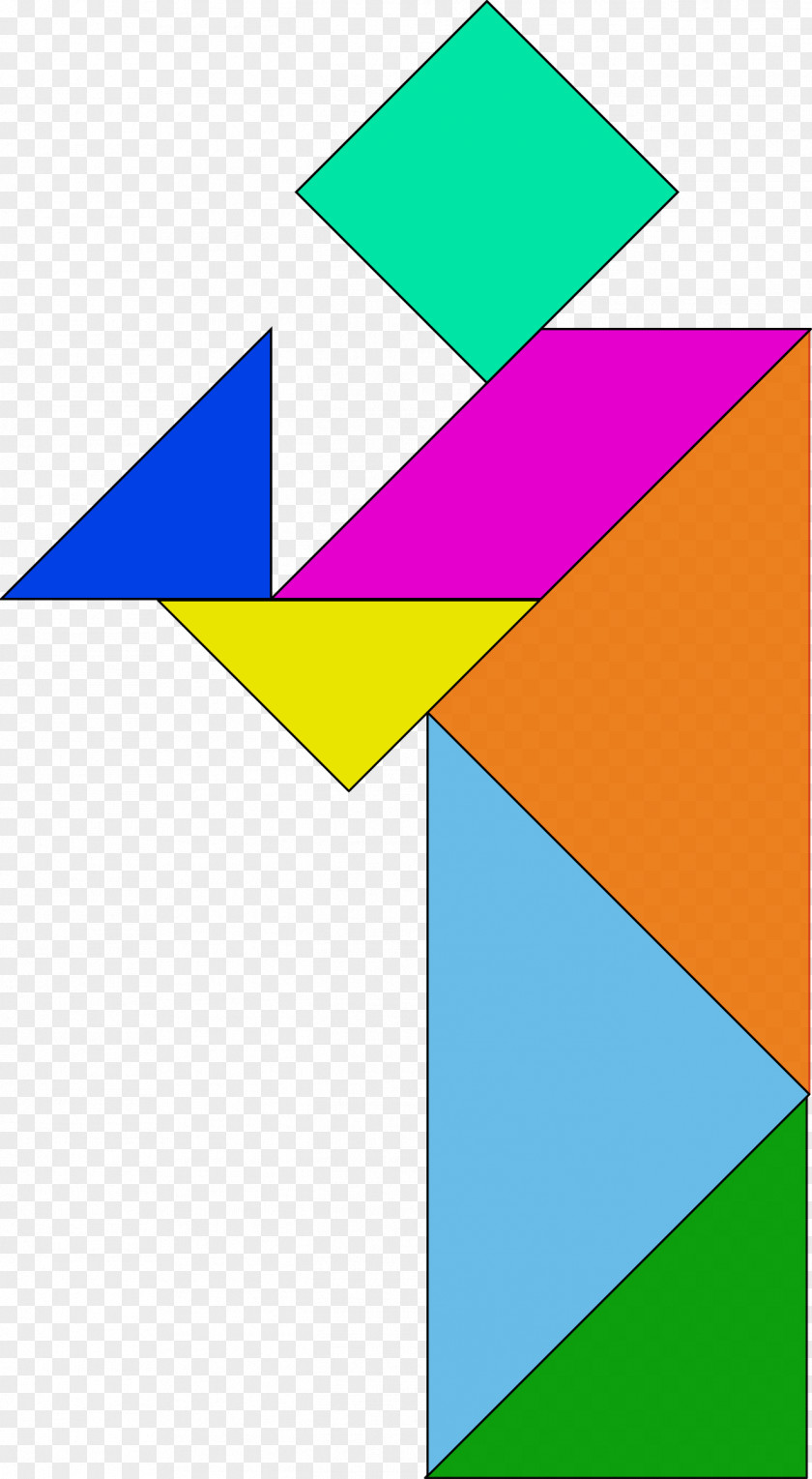 Tangram Puzzle Game Clip Art PNG
