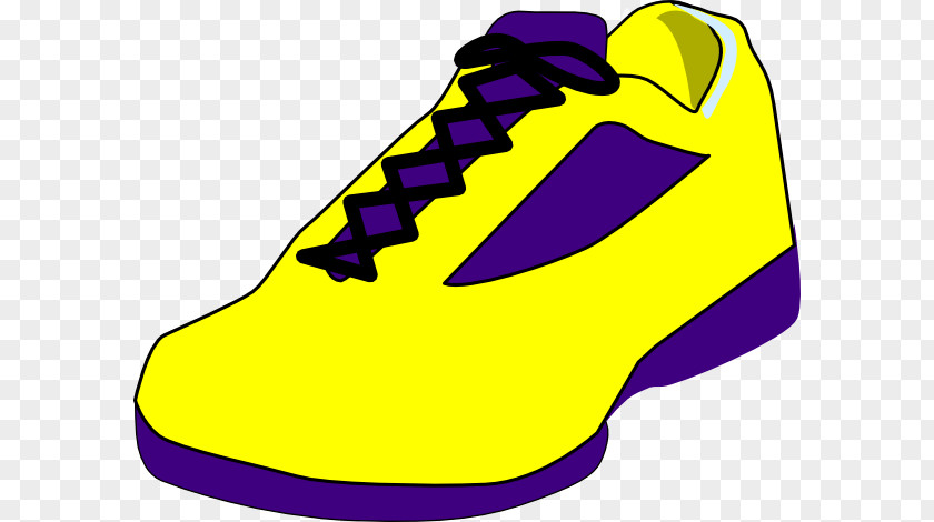 Yellow Shoes Pointe Shoe Sneakers Clip Art PNG