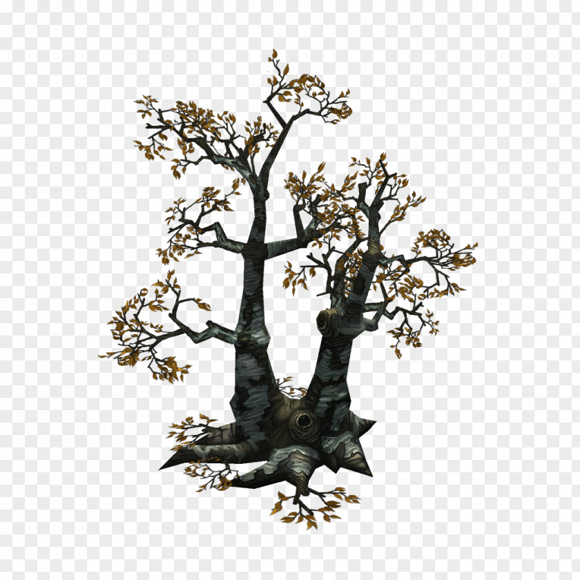 Dead Tree Low Poly 3D Modeling Unity Computer Graphics PNG