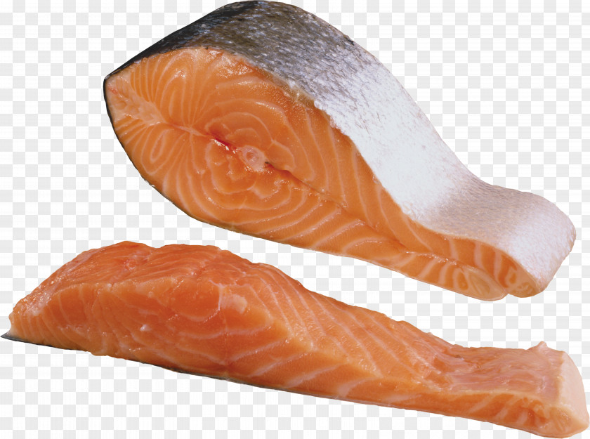 Fish Smoked Salmon Lox Slice PNG