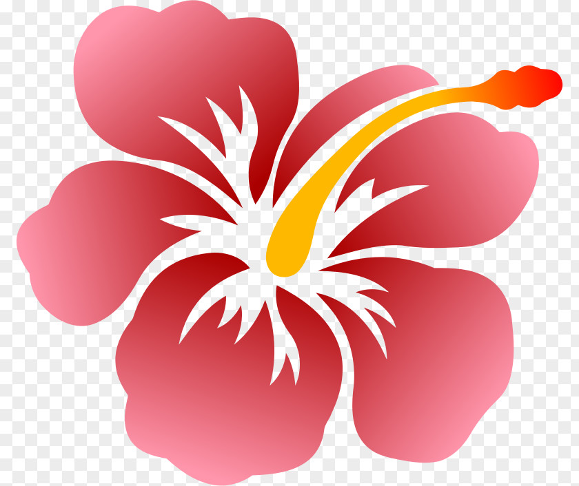 Flower Clip Art Shoeblackplant Sticker Hawaiian Hibiscus Decal PNG