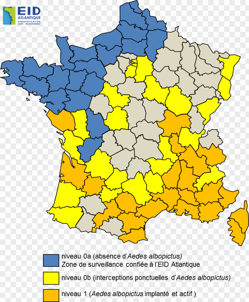 France Aedes Albopictus Map Entente Interdépartementale Pour La Démoustication Du Littoral Méditerranéen Zika Fever PNG