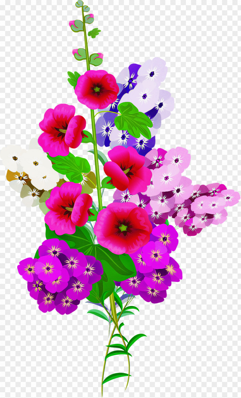 Magenta Bouquet Flower Flowering Plant Petal Pink PNG