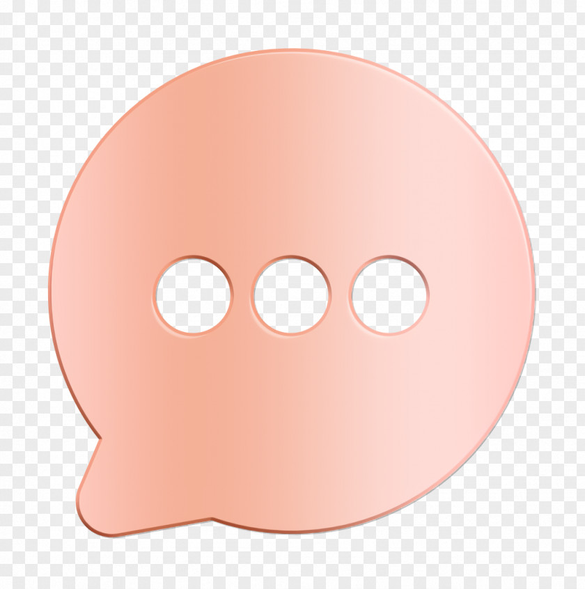 Mouth Material Property Bubble Icon Chat Communication PNG