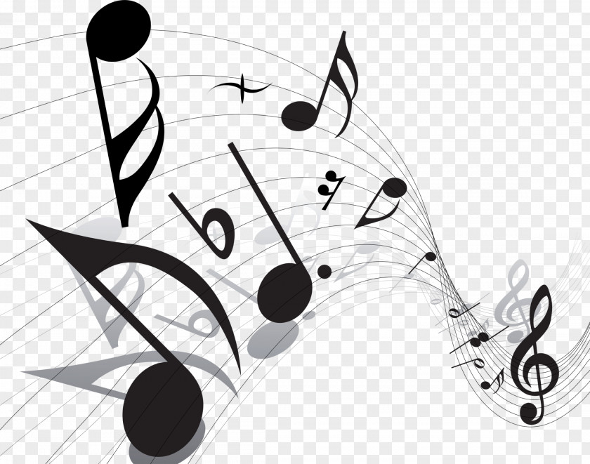Musical Notation Note PNG notation note , Music notes black knots clipart PNG