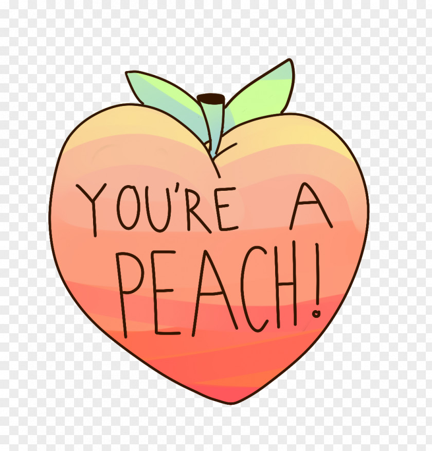 Peach Drawing Gold Color Clip Art PNG
