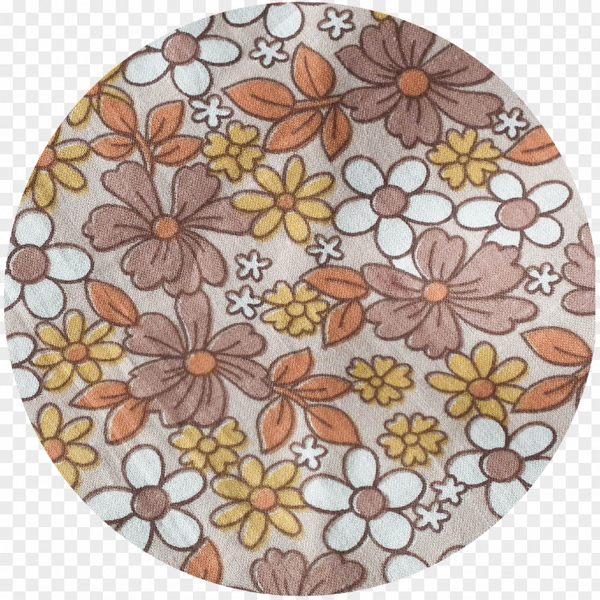 Retro Material Visual Arts Flower Circle PNG