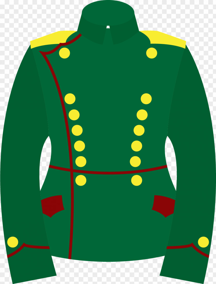 Retro Military Uniform Jacket Clothing PNG