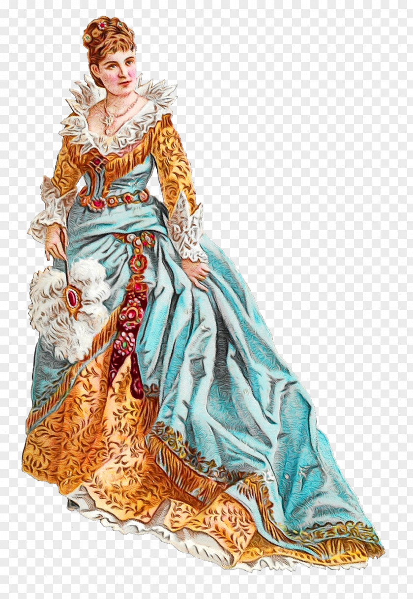 Costume Design Gown Two Pence PNG