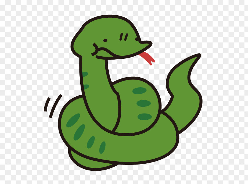 Cute Cartoon Snake Clip Art PNG