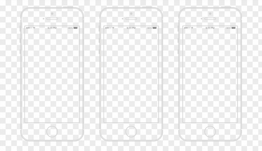 Apple 6 Phone Black And White Line Draft Brand PNG