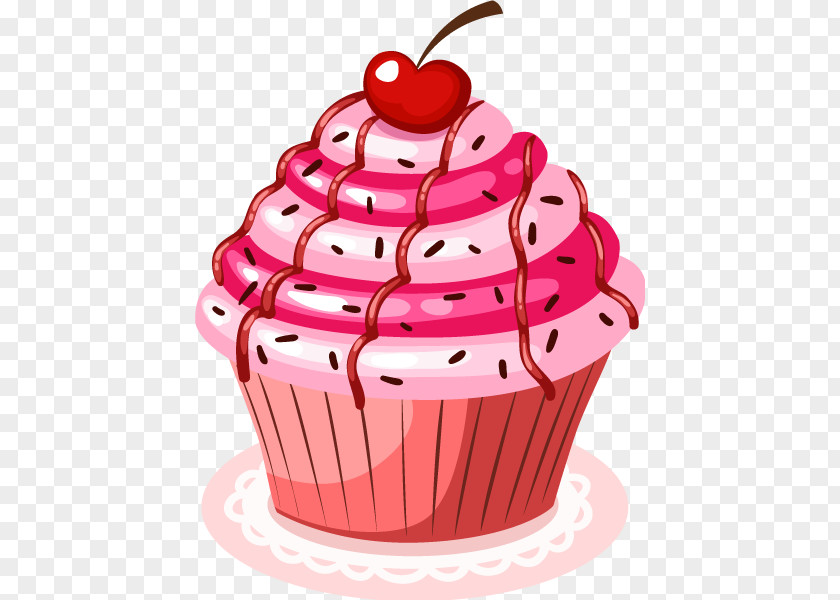 Cake Cupcake Red Velvet Clip Art Frosting & Icing PNG