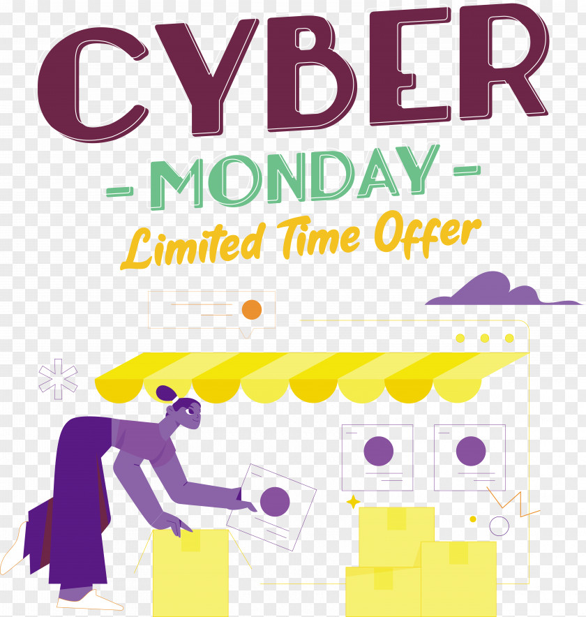 Cyber Monday PNG