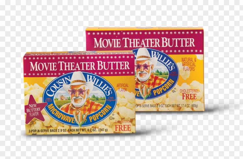 Popcorn Microwave Toast Butter Cinema PNG
