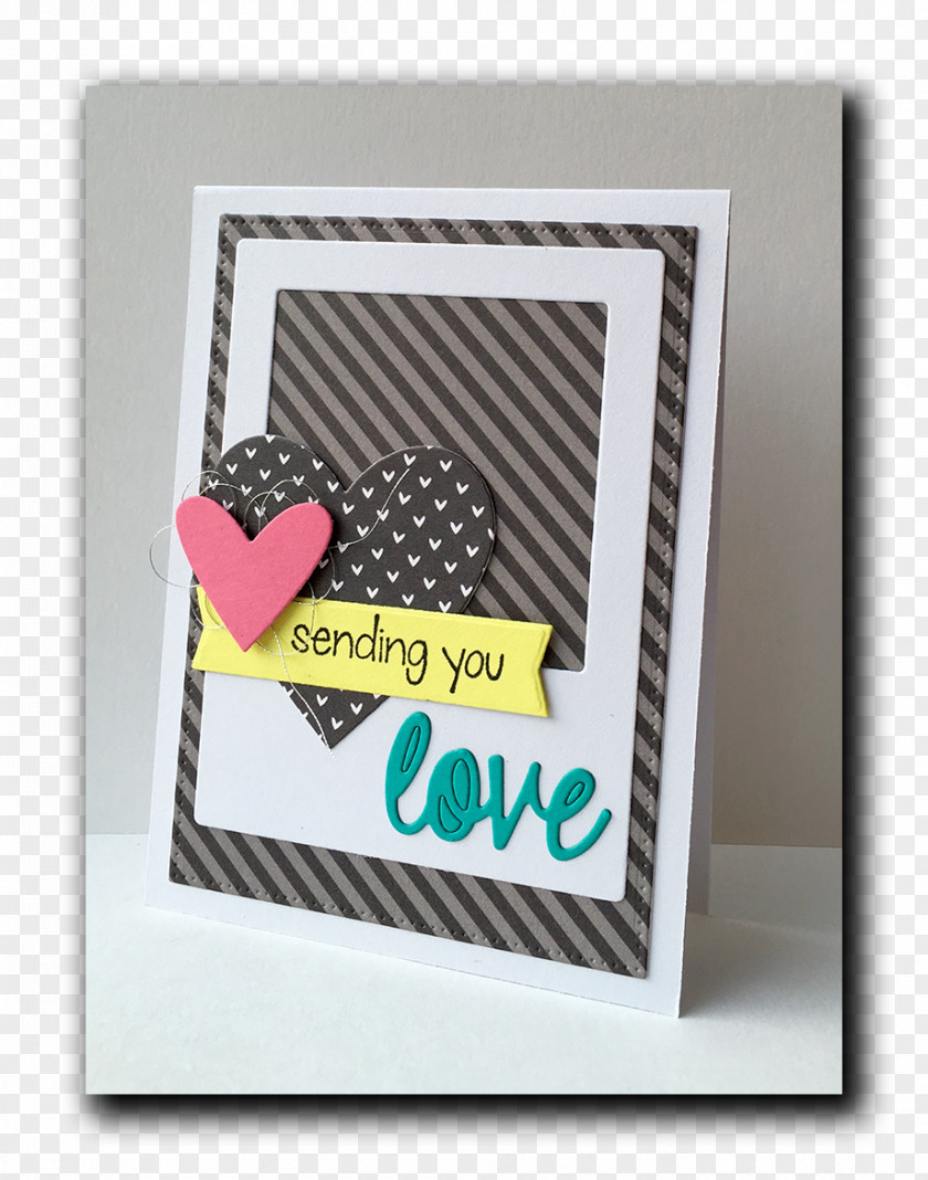 Send Love Picture Frames Pattern PNG