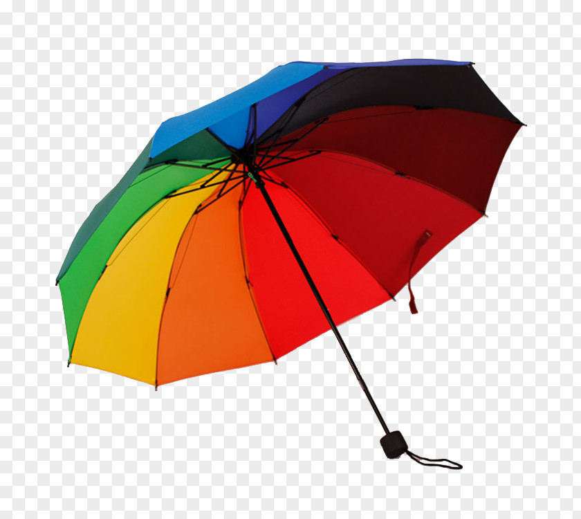 Collapsible Rainbow Umbrella Amazon.com Sun Protective Clothing PNG