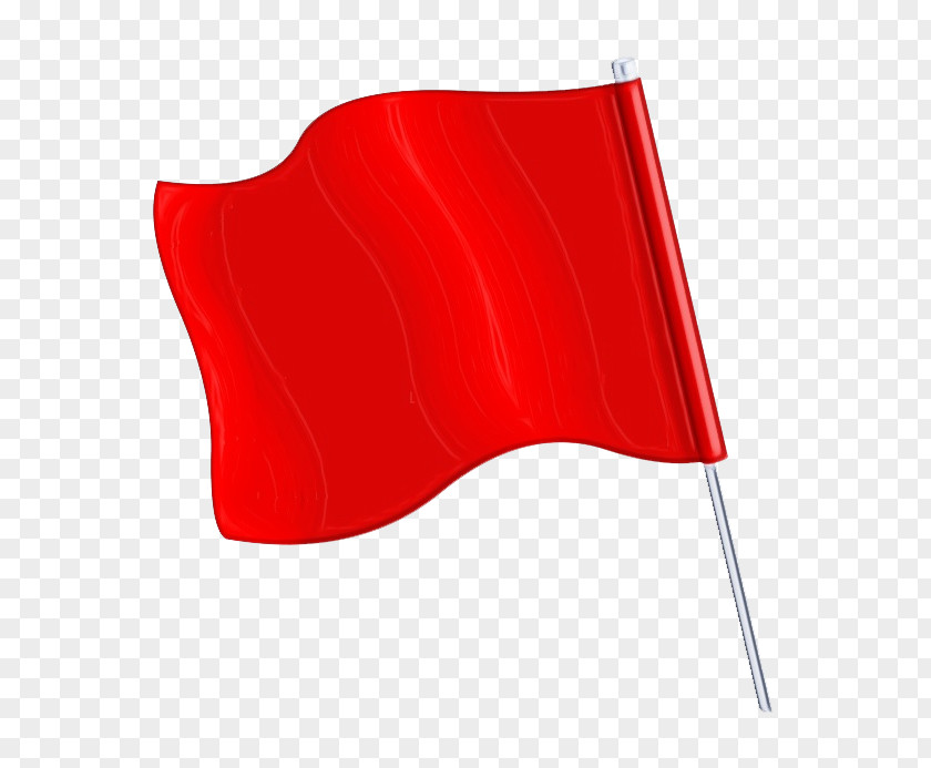 Coquelicot Red Flag Background PNG
