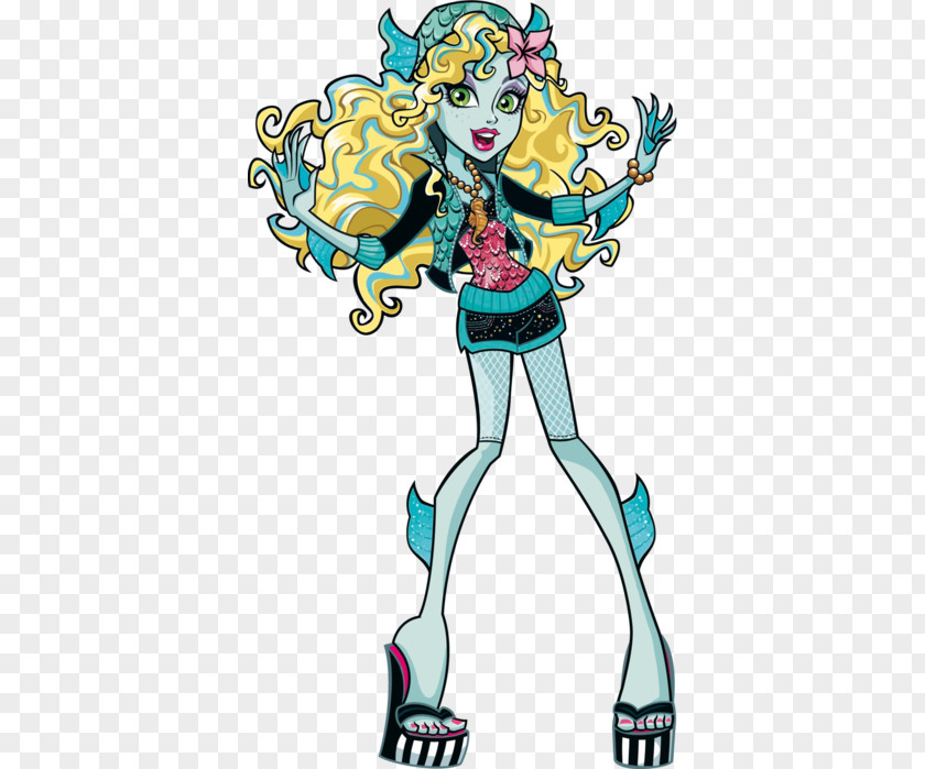 Doll Lagoona Blue Frankie Stein Monster High PNG